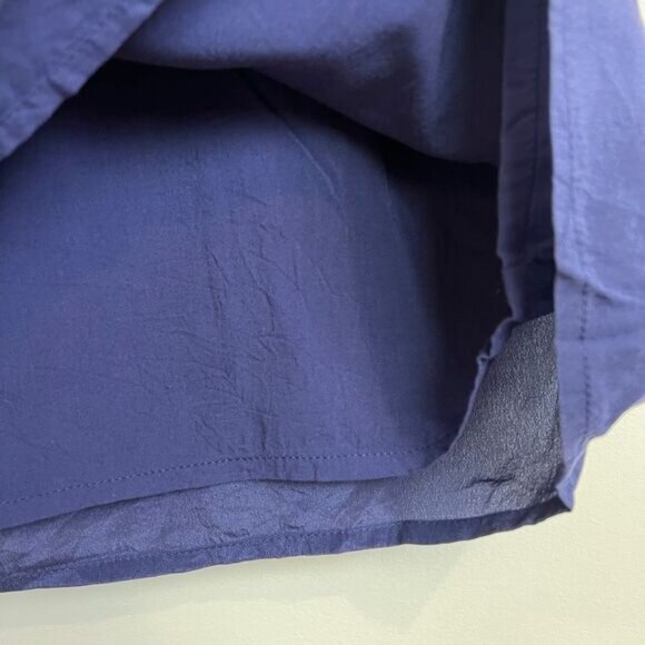 Kookai 100% Silk 40 US Large Multicolored Geometric Short Sleeve Shirt Dress - Picture 11 of 12